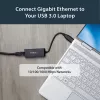 StarTech.com USB 3.0 į Gigabit Ethernet tinklo adapteris, 10/100/1000 Mbps, USB į RJ45, USB 3.0 į LAN adapteris, USB 3.0 Ethernet adapteris (GbE), TAA atitinkantis