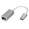StarTech.com USB 3.0 į Gigabit tinklo adapteris - sidabrinis, laidinis, USB, Ethernet, 2000 Mbit/s, sidabrinis