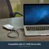StarTech.com USB 3.1 į 2,5 colio SATA kietojo disko adapteris – USB 3.1 Gen 2 10Gbps su UASP išorinis HDD/SSD saugyklos keitiklis