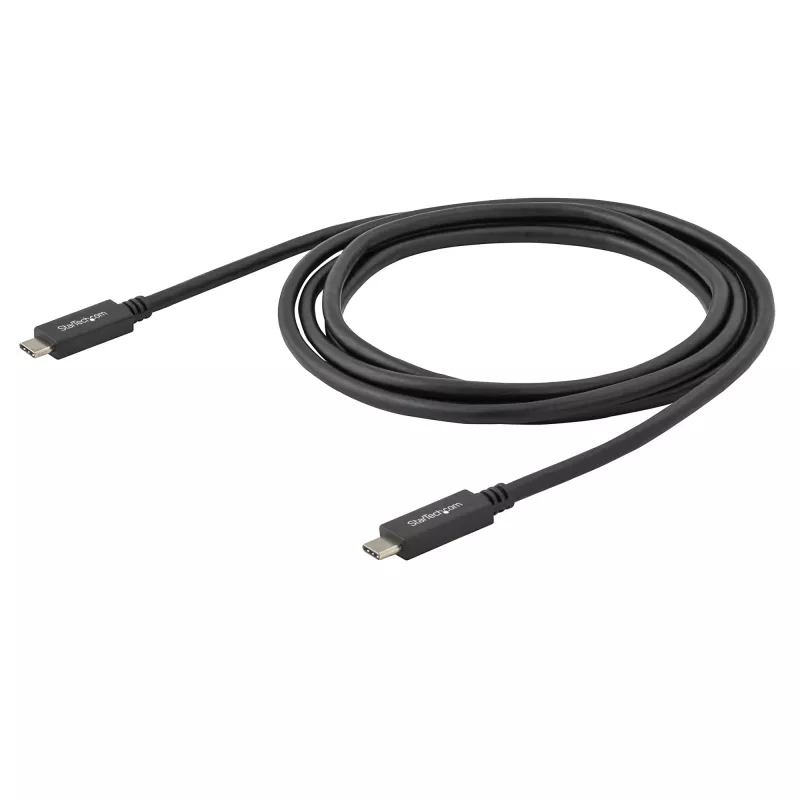 StarTech.com USB-C kabelis su Power Delivery (3A) - M/M - 2 m - USB 3.0 - USB-IF sertifikuotas