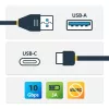 StarTech.com USB-A į USB-C laidas - M/M - 0,5 m - USB 3.1 (10 Gbps)