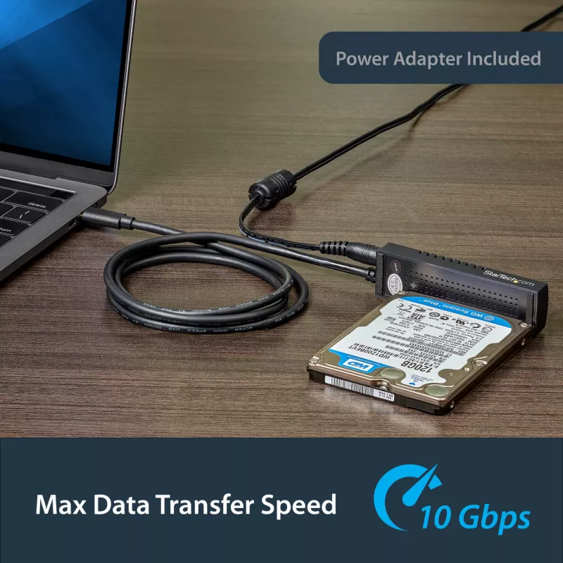 StarTech.com USB 3.1 (10Gbps) adapteris SATA diskams 2,5 inch/3,5 inch - USB-C
