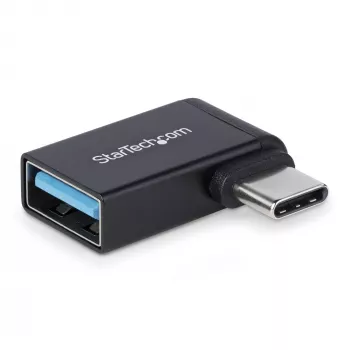 StarTech.com USB-C į USB-A adapteris stačiu kampu, USB 5Gbps, kompaktiškas USB-C kištukas į USB-A lizdą, metalinis korpusas, M/F