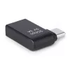 StarTech.com USB-C į USB-A adapteris stačiu kampu, USB 5Gbps, kompaktiškas USB-C kištukas į USB-A lizdą, metalinis korpusas, M/F