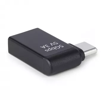 StarTech.com USB-C į USB-A adapteris stačiu kampu, USB 5Gbps, kompaktiškas USB-C kištukas į USB-A lizdą, metalinis korpusas, M/F