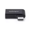 StarTech.com USB-C į USB-A adapteris stačiu kampu, USB 5Gbps, kompaktiškas USB-C kištukas į USB-A lizdą, metalinis korpusas, M/F