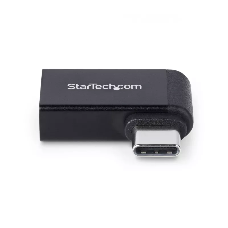 StarTech.com USB-C į USB-A adapteris stačiu kampu, USB 5Gbps, kompaktiškas USB-C kištukas į USB-A lizdą, metalinis korpusas, M/F