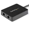 StarTech.com USB 3.0 dviejų prievadų Gigabit Ethernet adapteris su USB prievadu