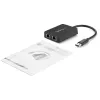 StarTech.com USB 3.0 dviejų prievadų Gigabit Ethernet adapteris su USB prievadu