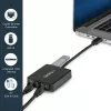 StarTech.com USB 3.0 dviejų prievadų Gigabit Ethernet adapteris su USB prievadu
