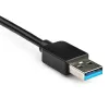 StarTech.com USB 3.0 į dvigubą DisplayPort adapteris - 4K 60Hz, 3.2 Gen 1 (3.1 Gen 1), USB Type-A, DisplayPort išvestis, 4096 x 2160 pikselių