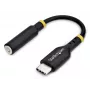 StarTech.com USB-C į 3,5 mm TRRS ausinių adapteris, 12,7 cm, 32 bitų DAC