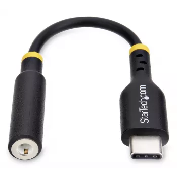 StarTech.com USB-C į 3,5 mm TRRS ausinių adapteris, 12,7 cm, 32 bitų DAC
