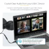 StarTech.com USBCAUDIO2 USB-C į 3,5 mm TRRS ausinių ir laisvų rankų įrangos garso keitiklis, 32 bitų DAC, suderinamas su Thunderbolt, 12,7 cm, juodas