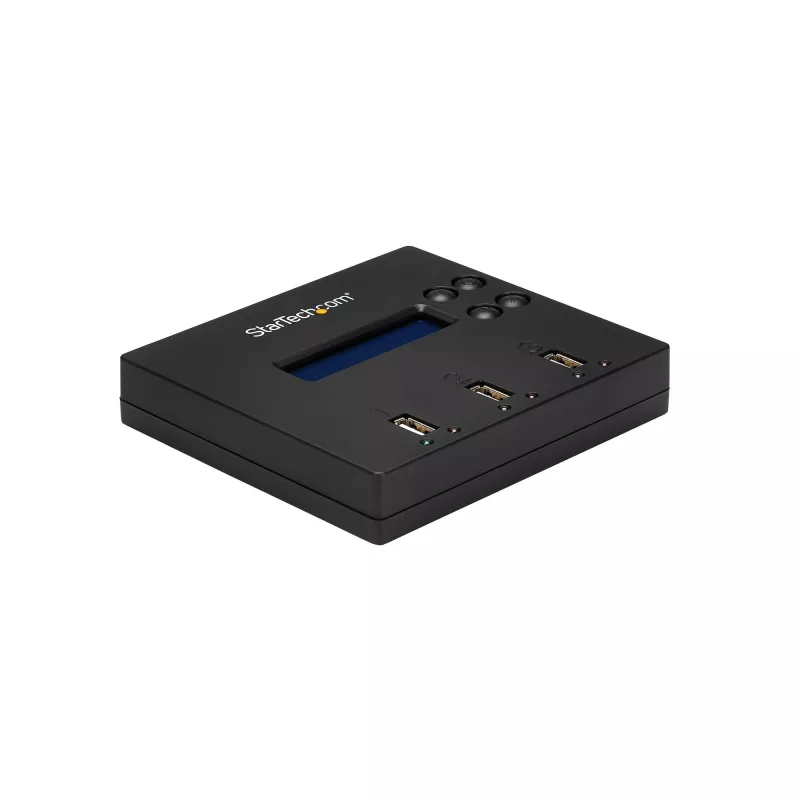 StarTech.com USB atmintinių kopijavimo ir trynimo įrenginys 1→2, 1,5 GB/min, LCD