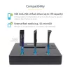 StarTech.com USB atmintinių kopijavimo ir trynimo įrenginys 1→2, 1,5 GB/min, LCD