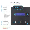 StarTech.com USB atmintinių kopijavimo ir trynimo įrenginys 1→2, 1,5 GB/min, LCD