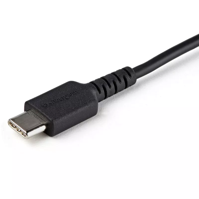 StarTech.com 1 m saugus įkrovimo laidas – USB-A į USB-C duomenų blokavimo laidas, tik įkrovimui, be duomenų perdavimo, duomenų blokavimo USB apsauginis adapteris