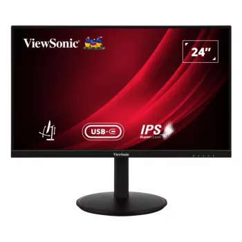 Viewsonic VG2409-MHDU-2 monitor 60,5 cm (23,8 colio) 1920 x 1080 pikselių Full HD LED juodas