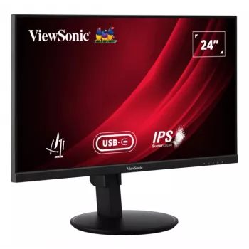 Viewsonic VG2409-MHDU-2 monitor 60,5 cm (23,8 colio) 1920 x 1080 pikselių Full HD LED juodas
