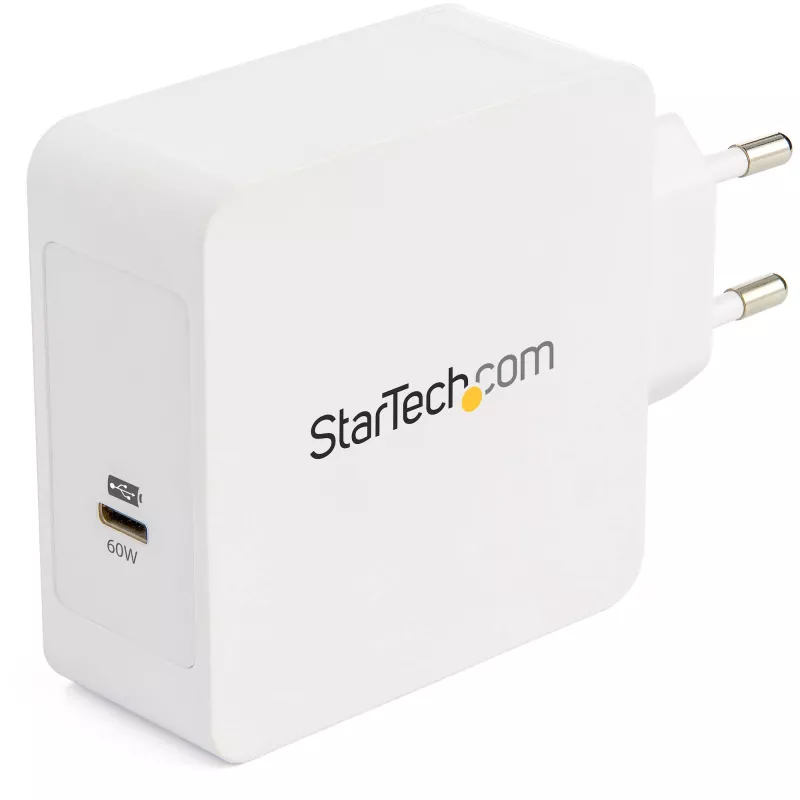 StarTech.com USB-C sieninis įkroviklis 60W PD, 2m kabelis, universalus