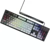 LORGAR Azar 514 White – mechaninė klaviatūra su RGB apšvietimu, ENG išdėstymas
