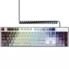LORGAR Azar 514 White – mechaninė klaviatūra su RGB apšvietimu, ENG išdėstymas