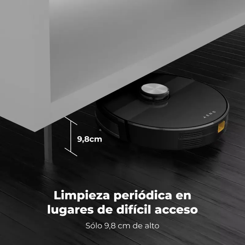 Robotinis dulkių siurblys su šlapiu valymu AENO RC3S