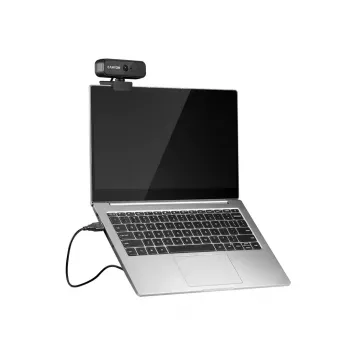 Internetinė kamera Canyon C2, 1 MP, 1280 x 720 pikselių, USB 2.0, juoda
