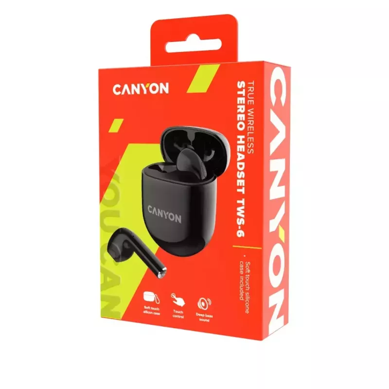 Belaidės ausinės Canyon CNS-TWS6B