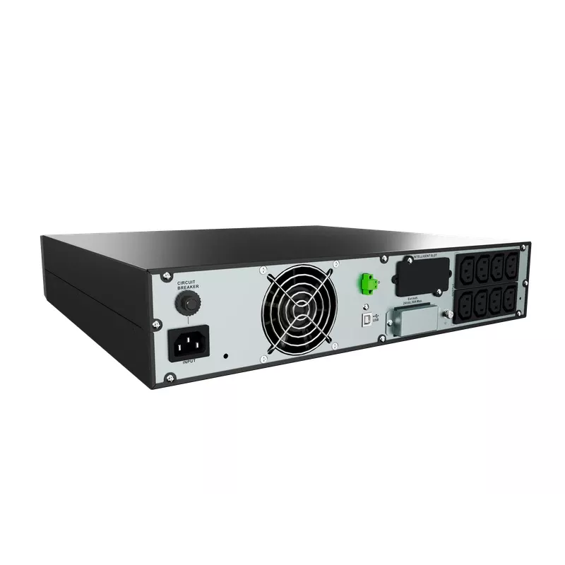 Vertiv Liebert GXE3-1000IRT2UXL nepertraukiamo maitinimo šaltinis (UPS) dvigubos konversijos (Online) 1 kVA 900 W 8 AC lizdai