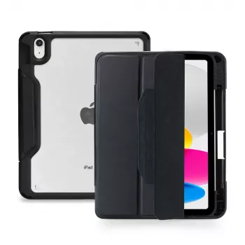 DEQSTER Rugged MAX Dėklas, skirtas iPad 10,9 colio (10-os kartos), juodas