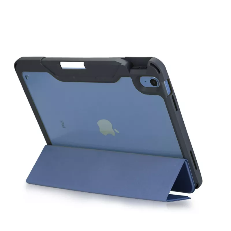 DEQSTER Rugged MAX Dėklas, skirtas iPad 10.9 inch (10-os kartos), Apsauginis dėklas su stovu, Apple, iPad 10-os kartos, 27.7 cm (10.9 inch), 330 g