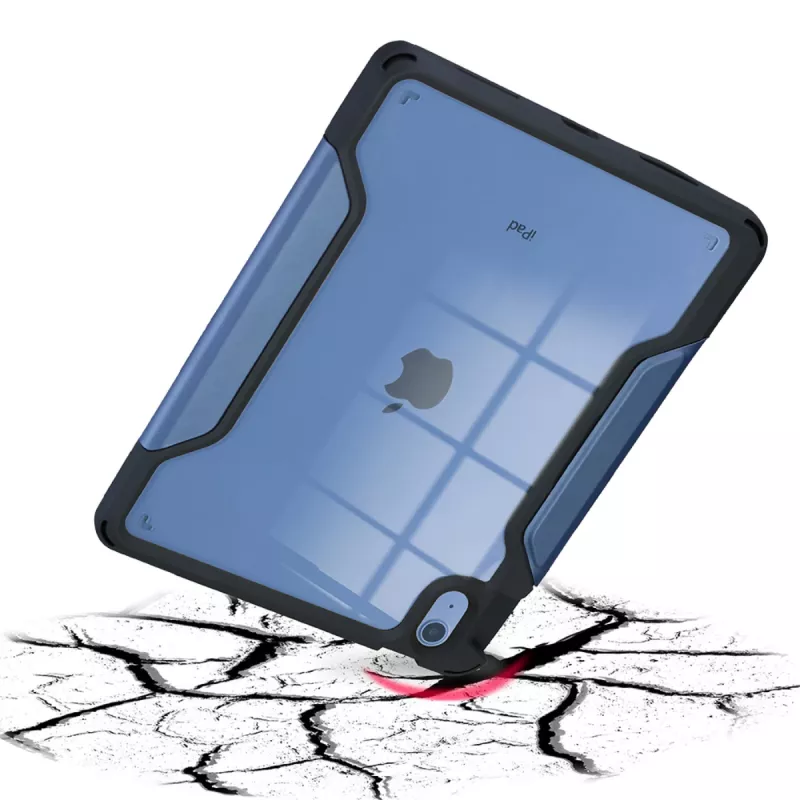 DEQSTER Rugged MAX Dėklas, skirtas iPad 10.9 inch (10-os kartos), Apsauginis dėklas su stovu, Apple, iPad 10-os kartos, 27.7 cm (10.9 inch), 330 g