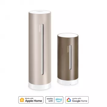 Netatmo NWS-S-EC skaitmeninė orų stotelė ruda Wi-Fi