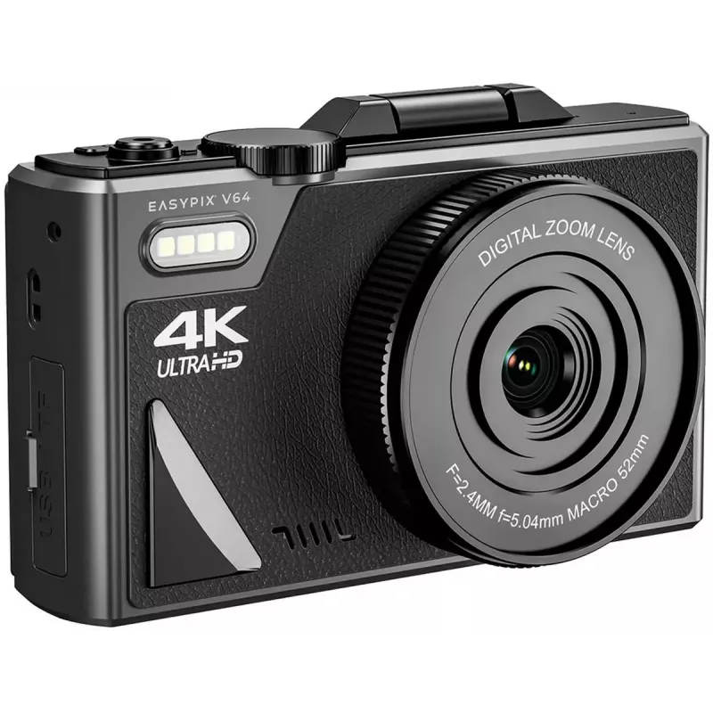 Skaitmeninis fotoaparatas EASYPIX V64 Flip 20203 – 16 MP, 1080p vaizdo įrašas