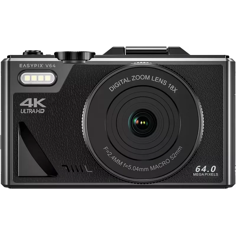 Skaitmeninis fotoaparatas EASYPIX V64 Flip 20203 – 16 MP, 1080p vaizdo įrašas