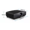 BenQ W2720i 9H.JSX77.57E DLP projektorius namų kinui, 4K, 4 LED, 3D, 2500 lumenų