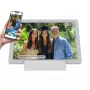 Skaitmeninis nuotraukų rėmelis Denver PFF-1070W 10,1 colių IPS HD jutiklinis, 16 GB, balta