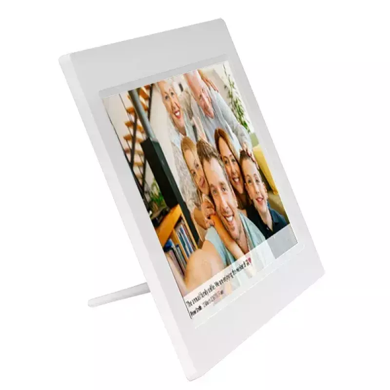 Denver Frameo PFF-1015W skaitmeninis nuotraukų rėmas, 10,1 col. (25,4 cm), lietimui jautrus ekranas, Wi-Fi, 16 GB, baltas