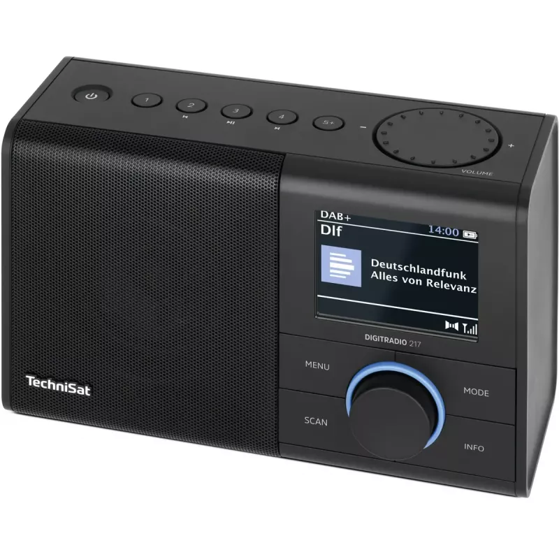 Nešiojamas radijo imtuvas TechniSat DIGITRADIO 217 DAB+ FM Bluetooth