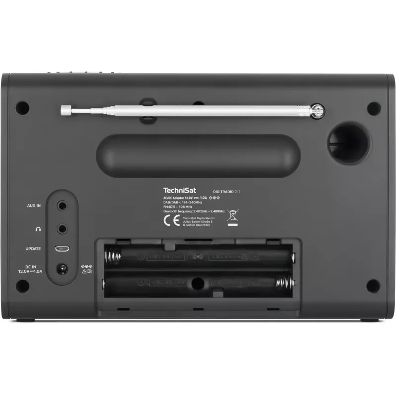 Nešiojamas radijo imtuvas TechniSat DIGITRADIO 217 DAB+ FM Bluetooth