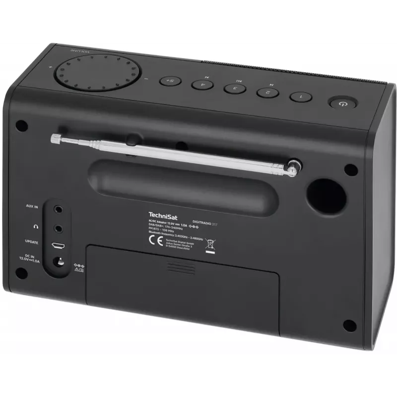 Nešiojamas radijo imtuvas TechniSat DIGITRADIO 217 DAB+ FM Bluetooth