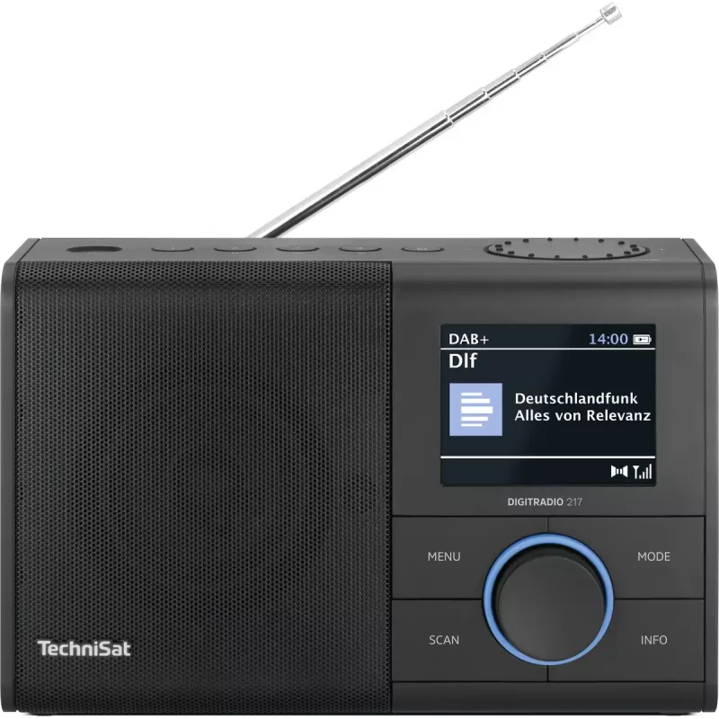 Nešiojamas radijo imtuvas TechniSat DIGITRADIO 217 DAB+ FM Bluetooth