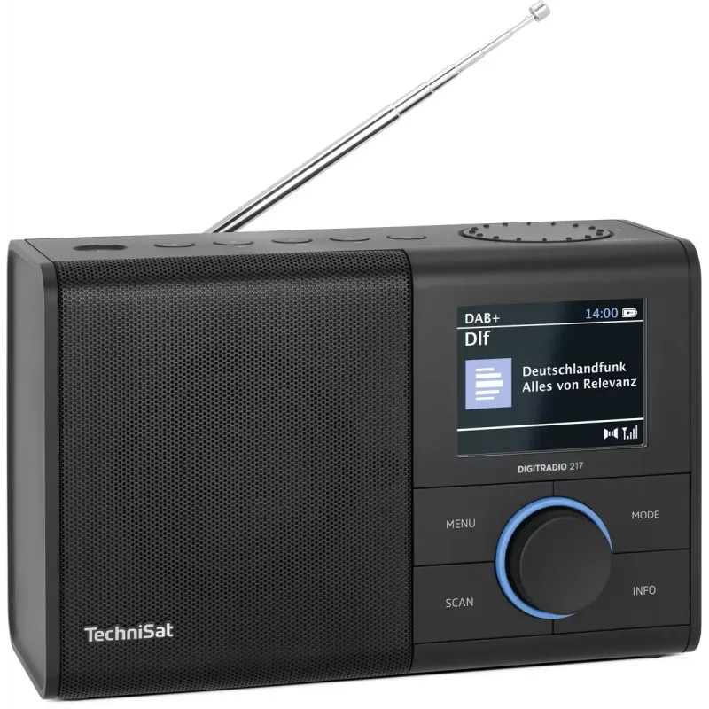 Nešiojamas radijo imtuvas TechniSat DIGITRADIO 217 DAB+ FM Bluetooth
