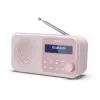 Nešiojamas radijas Sharp DR-P420 skaitmeninis imtuvas DAB DAB+ FM rožinis