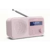 Nešiojamas radijas Sharp DR-P420 skaitmeninis imtuvas DAB DAB+ FM rožinis