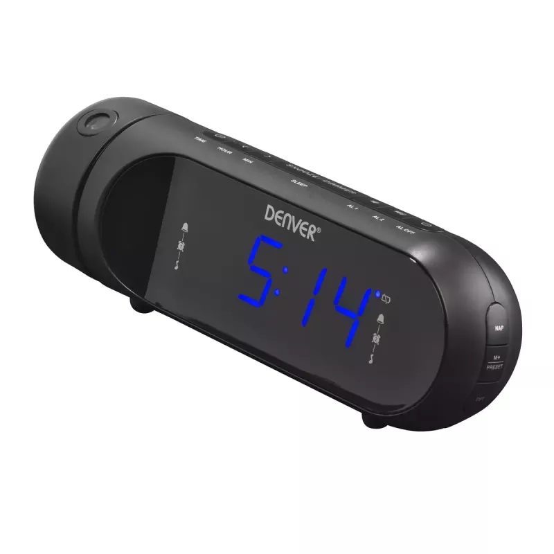 Skaitmeninis žadintuvas Denver CPR-700 Black
