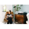 Pavarų diržu varomas vinilo grotuvas Lenco LS-430BK juodas 40W Bluetooth