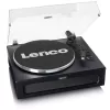 Pavarų diržu varomas vinilo grotuvas Lenco LS-430BK juodas 40W Bluetooth